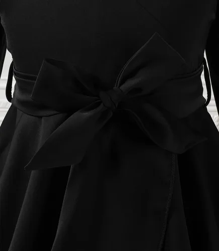 Miniatura 4 de Vestido elegante de manga larga para niñas con cremallera 4-13 años