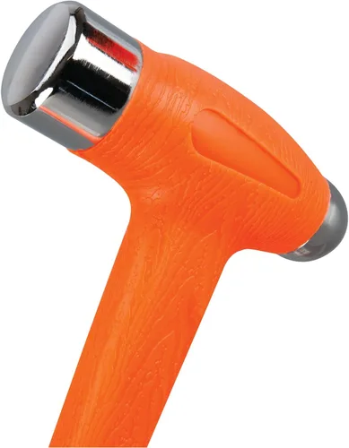 Miniatura 4 de Performance Tool M7234 - Juego de martillo de soplado muerto con tapa de latón, martillos de bola y muerto y revestimiento de uretano, naranja