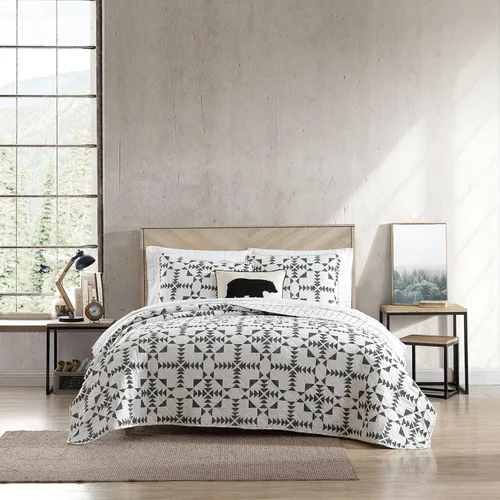 Miniatura 17 de Eddie Bauer - Juego de edredón twin, ropa de cama de algodón naturalmente suave con una sensación ligera para comodidad durante todo el año