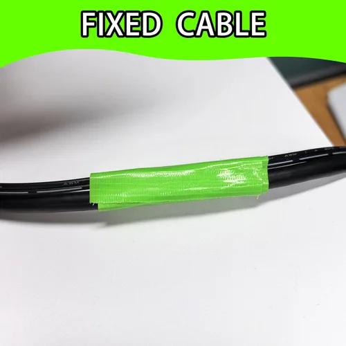 Miniatura 6 de COSIMIXO Paquete de 5 cintas adhesivas verdes resistentes, 2 pulgadas x 30 yardas, fuerte, flexible, sin residuos, para todo tipo de clima