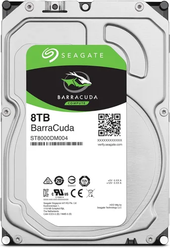 Miniatura 5 de Seagate BarraCuda - Disco duro interno de 8 TB, SATA de 3,5 pulgadas, 6 Gb/s, 5,400 RPM, caché de 256 MB para PC de escritorio (ST8000DMZ04/004)