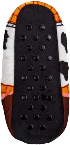 Miniatura 3 de Toy Story 4 Pantuflas para niños con personajes de Babba Woody Buzz (se adapta a la mayoría de los niños 4T-5, Multi Buzz Woody)