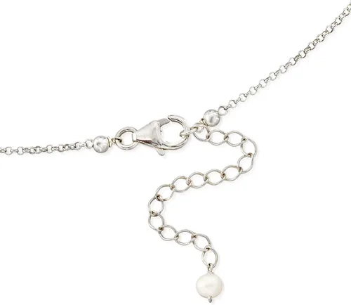 Miniatura 3 de Ross-Simons Collar en Y de perlas cultivadas multicolor de 0394-0433in en plata de ley 18 pulgadas Perla no conocido