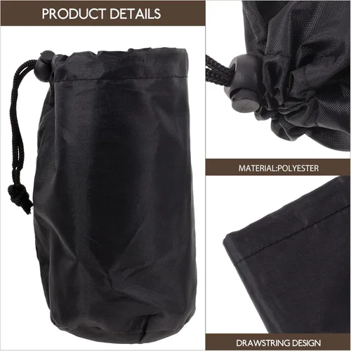 Miniatura 6 de GANAZONO 12pcs Mason Jar Shade Cover Wide Mouth Mason Jar Hydroponic Bottle Cover Blackout Sleeves Black Wide Mouth Sleeves Bottle Protective