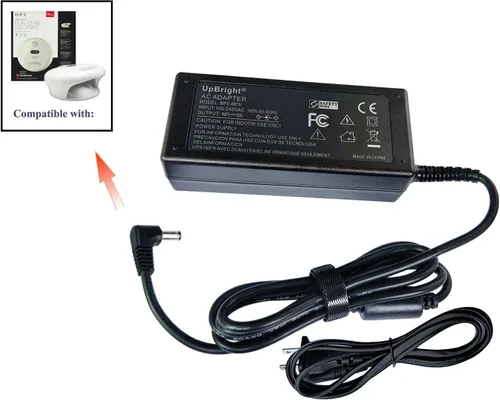 Miniatura 2 de UpBright Adaptador de 28 V CA/CC compatible con OPI PMW280200 HD-2800200 O.P.I LED lámpara de uñas GL900 GL901 GL902 GL901-US GL901-AU GL901-UK