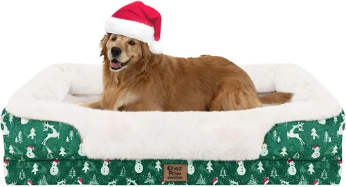 Miniatura 20 de Cama ortopédica grande lavable para perros, sofá XL para perros, cama de cuatro lados para perros, impermeable, antideslizante, para perros de gran