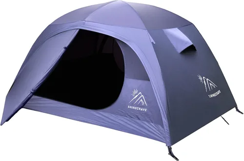 Miniatura 9 de Camping Tent 2 Person,Ultra Large Capacity, Lightweight 3 Season Backpacking Tent 2 Person, 20D Nylon/Taffeta PU3000mm, Free Standing, Ideal for