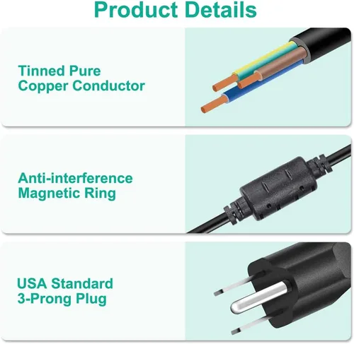 Miniatura 6 de Fuente de alimentación universal de 120 W CC ajustable 3 V ~ 24 V Adaptador de CA/CC de conmutación variable de 100 V-240 V CA a CC 24 V 5 A con 14
