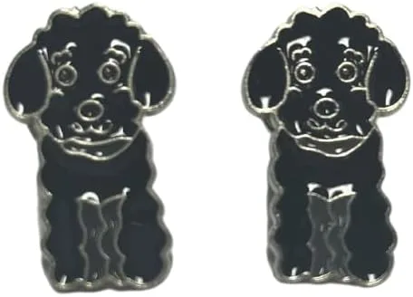 Miniatura 18 de Broche de perro carlino encantador para mascotas, broche de ramillete de metal, placa de identificación para perro, regalo de cumpleaños de Navidad