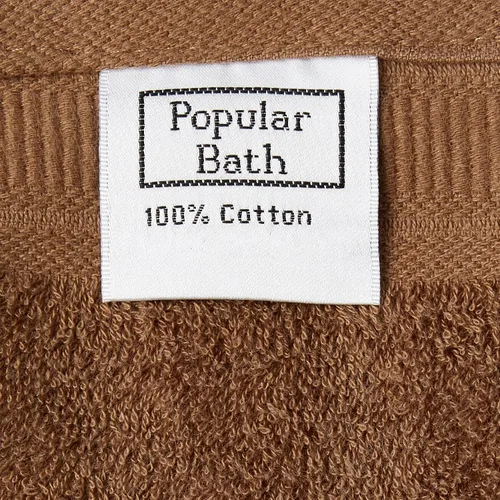 Miniatura 3 de Popular Bath Toallas de baño, colección Larissa, juego de 3 piezas, diseño rosa