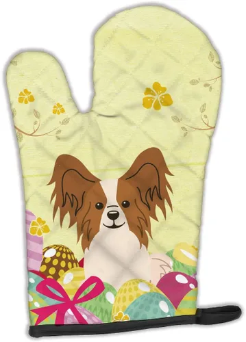 Miniatura 370 de Caroline's Treasures BB2732OVMT Dog House Collection Border Collie - Guante de horno grueso resistente al calor para sartenes calientes y horno