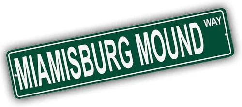 Miniatura 233 de Ohio Mountains Pick Your Mountain Compatible/repuesto para Acme Hill United States Mountain aluminio metal metal metal estilo letrero de calle