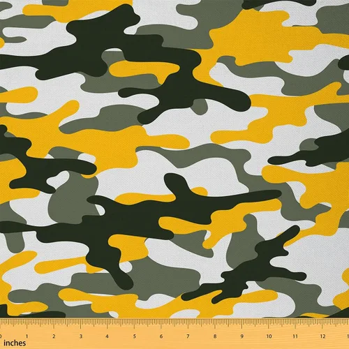 Miniatura 40 de Tela con Estampado de Leopardo por Yarda, Tela de Tapicería de Guepardo Africano Vida Silvestre para Sillas Sofá, Tela Impermeable de Piel de Animal