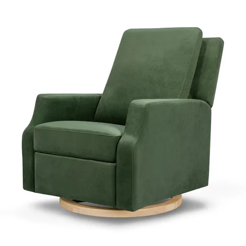 Miniatura 15 de Namesake Crewe Glider - Silla reclinable para guardería – GREENGUARD Gold & Certi-PUR certificado US – Mecedora deslizante para guardería y sala