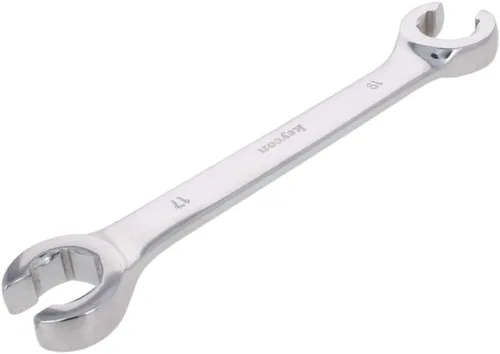 Miniatura 22 de Utoolmart Llave de tuerca de destello, 0.945 in x 1.063 in, doble extremo abierto, acero de alto carbono chapado en cromo espejo, para mantenimiento