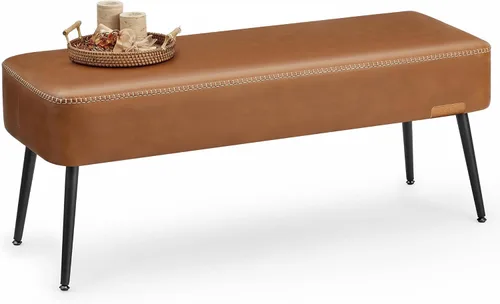 Miniatura 14 de VASAGLE - Colección EKHO - Banco otomano con almacenamiento, banco para recibidor o dormitorio, 56.8 litros, cuero sintético con costuras, moderno