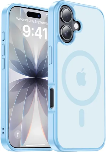 Miniatura 103 de Funda para iPhone 17 Pro Max con protector de lente de cámara [protección de grado militar de 10 pies] compatible con MagSafe a prueba de golpes