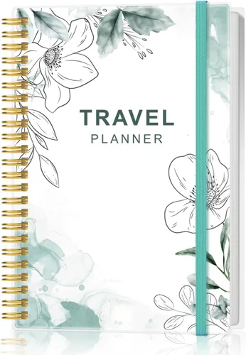 Miniatura 11 de Diario de viaje para mujeres y hombres, organizador de viajes de vacaciones y carretera, cuaderno de viaje para 6 viajes, planificador de viajes