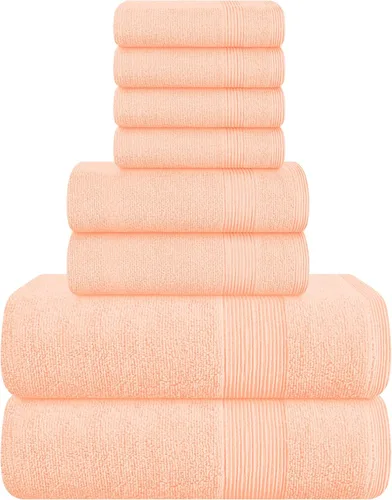 Miniatura 20 de Belizzi Home Toallas de Baño Extragrandes Premium de Algodón Paquete de 2, 35x70 - 100% Algodón Puro - Ideal para Uso Diario - Ultra Suave y Morado