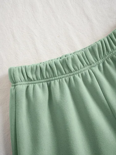 Miniatura 6 de Verdusa Conjunto de sudadera con capucha y pantalones cortos de 2 piezas para mujer