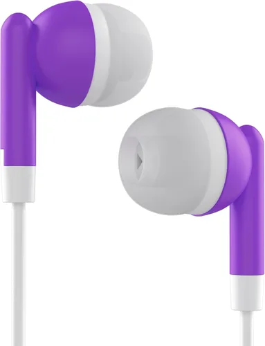Miniatura 2 de Maeline Auriculares a granel con micrófono, auriculares intrauditivos con aislamiento de ruido para aula, biblioteca, viajes, auriculares con cable