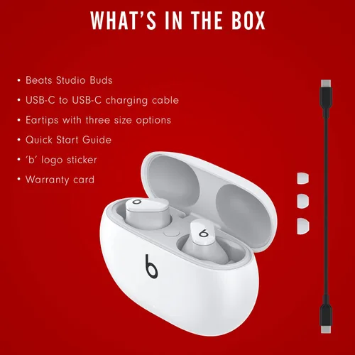 Miniatura 7 de Beats Studio Buds con AppleCare+ para auriculares (2 años), color negro