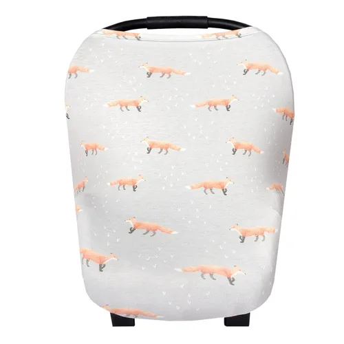 Miniatura 49 de Copper Pearl Funda multiusos: fundas de asiento de automóvil, funda de lactancia y funda para cochecito, tela elástica, uso para todas las Mundo
