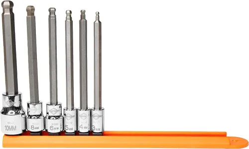 Miniatura 14 de Mayhew Tools 16032 Torx Juego de brocas de inserción, cromado, 10 piezas de longitud media
