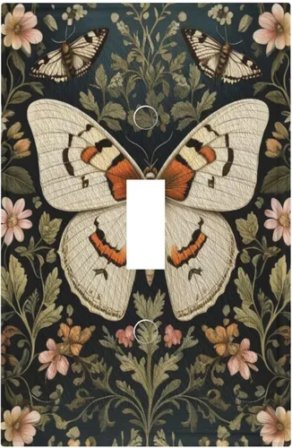 Miniatura 90 de Decorativo Arte Interruptor de Luz Cubiertas de Pintura al óleo Estilo Flores Placa de Pared de Interruptor de Interruptor Decorativo Placa