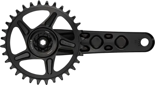 Miniatura 3 de Race Face CK22TUR136ARM165BLK - Turbina unisex con manivelas de 5.354 in y 6.496 in, color negro