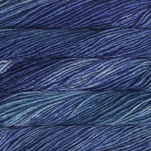 Malabrigo Mecha 882 - Azul Fresco: Hilo Superwash de una sola capa, 100% lana merino, peso voluminoso, 130 yardas (390.4 ft), 3.53 oz