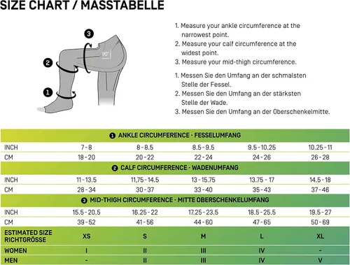 Miniatura 8 de CEP Mallas de compresión Recovery Pro para hombre - Leggings de compresión de 20-30 mmHg