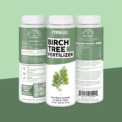 Miniatura 8 de Fertilizante de abedul – Alimento líquido para plantas para hojas saludables, raíces fuertes y crecimiento vibrante, 8 onzas