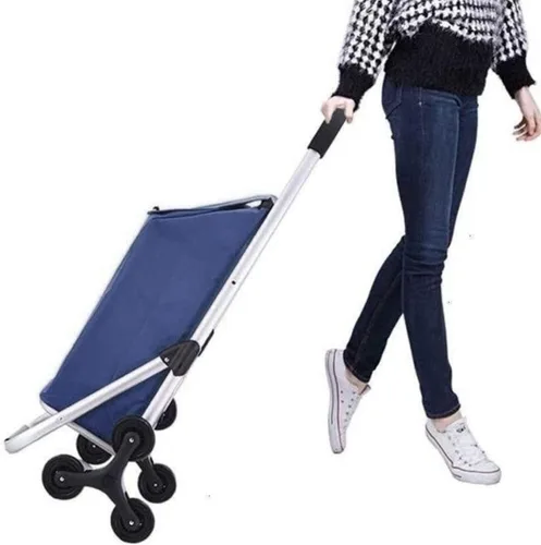 Miniatura 3 de Bolsa de repuesto para carrito de compras, bolsa de carrito de 41 L para carrito de compras, bolsa de almacenamiento impermeable de tela Oxford