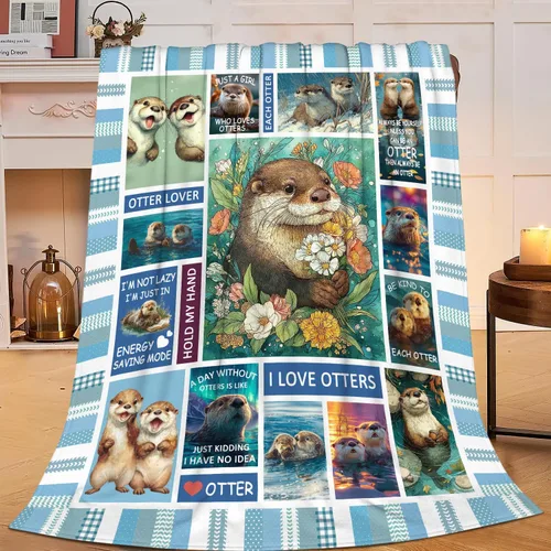 Miniatura 272 de Manta de Foca del Océano, Regalos de Focas para Niños, Niñas, Adultos, Mujeres y Hombres, Suave, Acogedora, Cálida, Felpa Esponjosa, Mullida