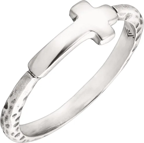 Miniatura 2 de Silpada Anillo con textura de cruz horizontal "Simplex Cross" en plata de ley, Plata Esterlina, no conocido