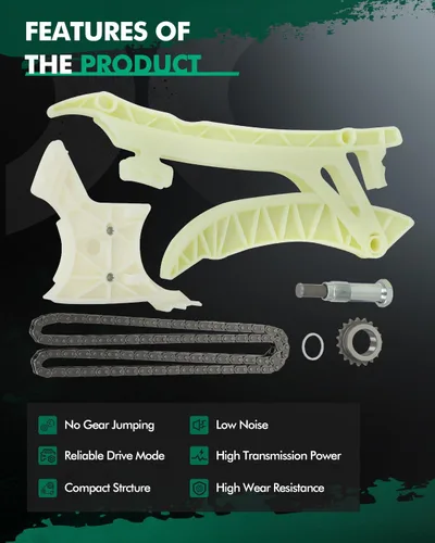 Miniatura 6 de SCITOO Kit de cadena de distribución N20B20A para BMW 220i/228i/228i xDrive/320i/320i xDrive/328i/328i GT xDrive/328i xDrive/428i/428i Gran