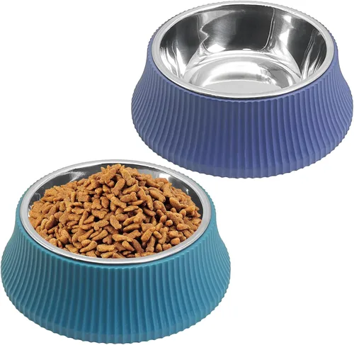 Miniatura 17 de kathson Jaula para perros, extraíble de acero inoxidable para colgar, jaula para mascotas, alimentador de alimentos y agua, taza para gatos
