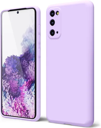 Miniatura 305 de oakxco Funda para teléfono Samsung Galaxy S21 Ultra con agarre de silicona líquida, bonita funda delgada y delgada de goma suave de TPU lisa