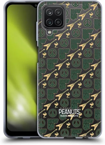 Miniatura 40 de Head Case Designs Funda de gel Woodstock 50th con licencia oficial de Peanuts Snoopy Guitar 1969 [protección de grado militar] compatible