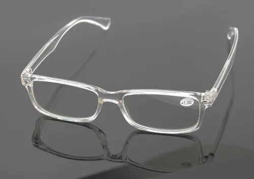 Miniatura 2 de 2 pares de lentes de lectura rectangulares de moda casual - Lectores simples y elegantes
