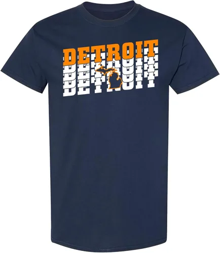 Miniatura 18 de UGP Campus Apparel Retro Repeat - Camiseta deportiva del orgullo de la ciudad Bosque Filadelfia