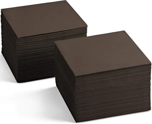 Miniatura 10 de Servilletas de cóctel desechables con tacto de lino, paquete de 200 servilletas de papel AMETHYST de 5 x 5 pulgadas para bar, restaurante