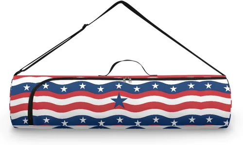 Bolsa para esterilla de yoga para mujeres y hombres, con cremallera completa, bolsa de transporte para esterilla de yoga para clase de entrenamiento