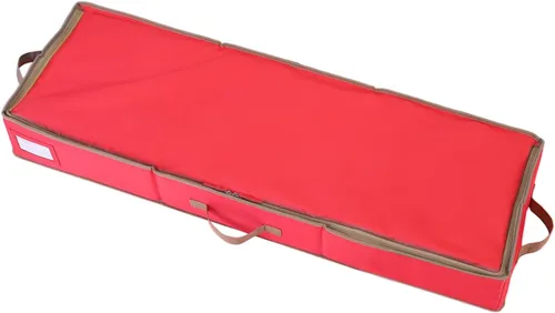 Miniatura 2 de Sattiyrch Contenedores de almacenamiento de papel de regalo, tela Oxford 600D, caja de almacenamiento de cintas navideñas y lazos de bolsas