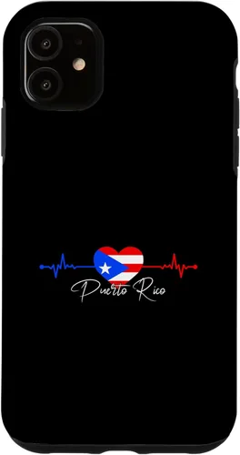 Miniatura 8 de Puerto Rico Boricua Heartbeat Puerto Rican Flag Case for iPhone 17