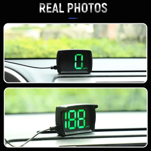 Miniatura 4 de VJOYCAR G20 Nuevo Velocímetro GPS para Coche Hud Pantalla Frontal, Medidor Digital Universal de Velocidad MPH Grupo de Instrumentos para Automóviles