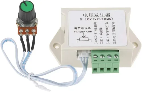 Módulo generador de voltaje ajustable de 0-10V DC 10mA para control de señal analógica - Unidad de fuente de alimentación de automatización