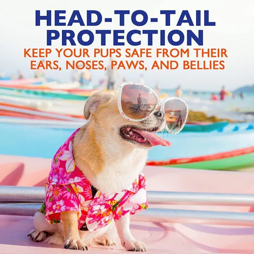 Miniatura 5 de EBPP - Protector solar para perros, 8 onzas líquidas, seguro para todas las razas sin óxido de zinc, protección de mascotas e hidratante para piel