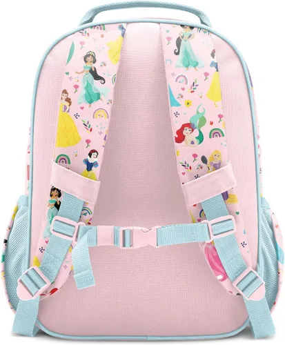 Miniatura 2 de Simple Modern Mochila para niños y niñas escolares, Disney Arcoiris princesa, 18 L